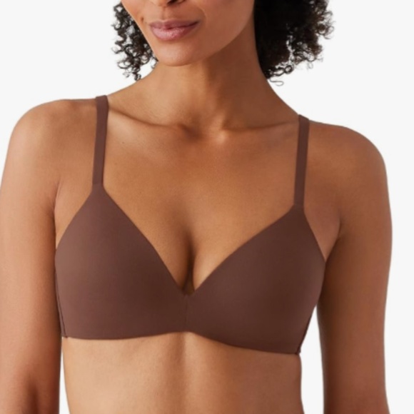 Wacoal How Perfect Wire Free T-Shirt Bra Sz 38D in Fudgesicle - Picture 1 of 6
